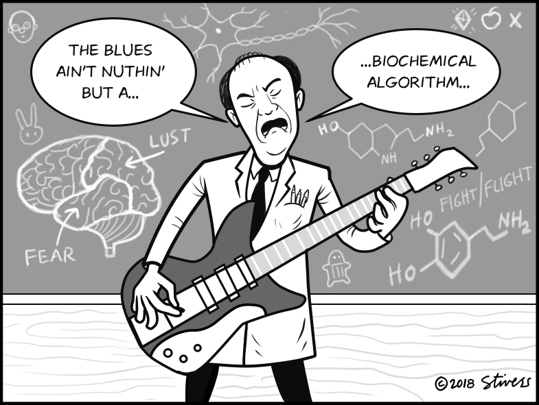 Just a biochemical algorithm
